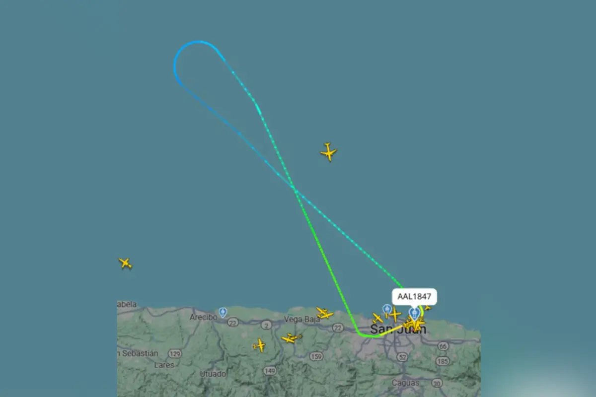 Imagem da notícia Avião retorna ao aeroporto após mulher ler 'RIP' no celular de passageiro; entenda