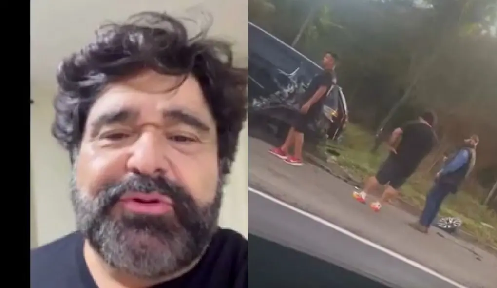 Imagem da notícia: Fabiano Menotti diz que acidente foi ‘livramento muito grande’ e agradece mensagens de fãs