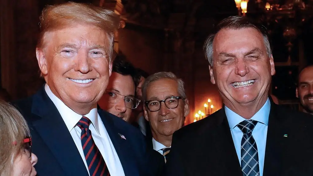 Imagem da notícia Trump diz não ser amigo de Bolsonaro, mas que o 'conhece' e volta a criticar investigação
