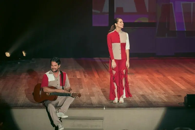 Imagem da notícia Fortaleza recebe espetáculo 'Avesso do Avesso', com Letícia Spiller e Marcelo Serrado