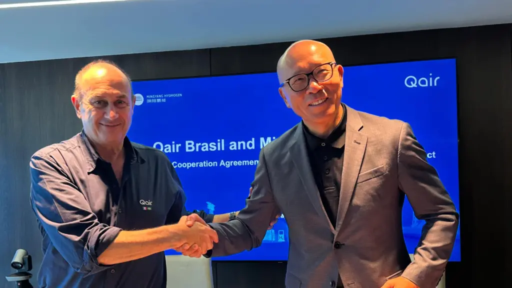 Imagem da notícia: Qair Brasil e chinesa Beijing Mingyang juntas no H2V do Pecém
