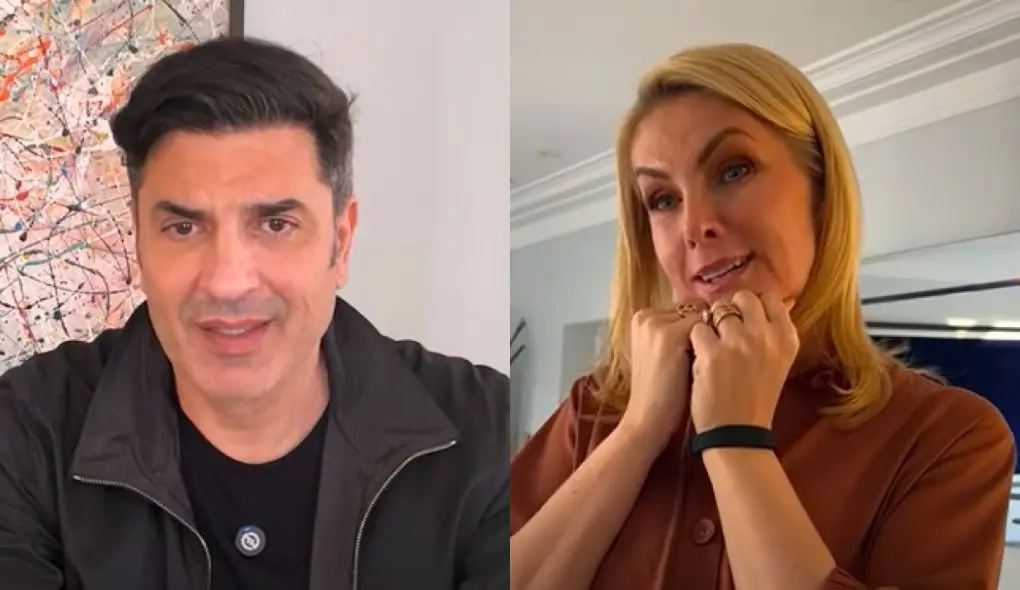 Imagem da notícia: Ao lado de Ana Hickmann, Edu Guedes se emociona lendo mensagens de apoio