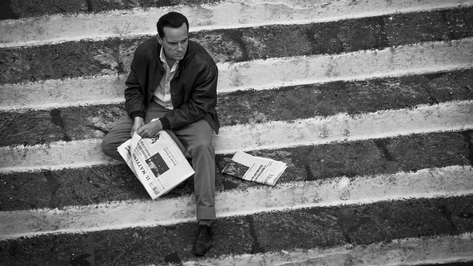 Andrew Scott atua como Tom Ripley, na série da Netflix
