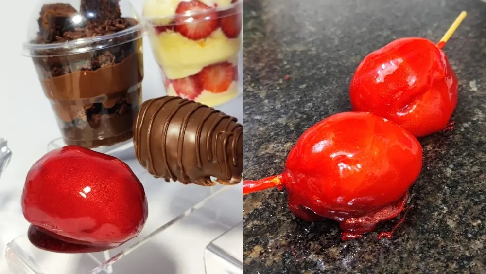 Imagem da notícia: ‘Morango sem amor’: confeiteira cearense vende até doces 'que deram errado', mas não perderam sabor