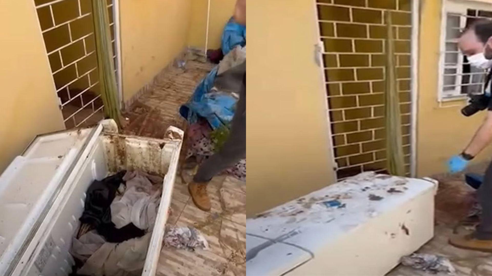 Imagem da notícia: Corpo de mulher de 59 anos é encontrado em geladeira, no Paraná; filho é suspeito do crime