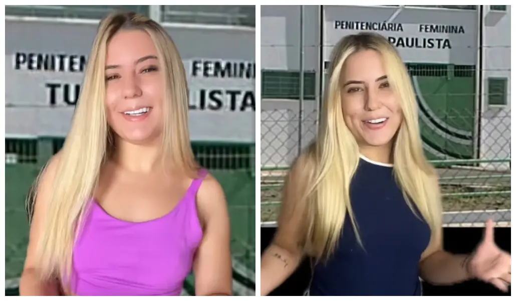 Imagem da notícia: Influenciadora que mostrava rotina na cadeia é presa ao tentar entrar com droga em presídio do Ceará