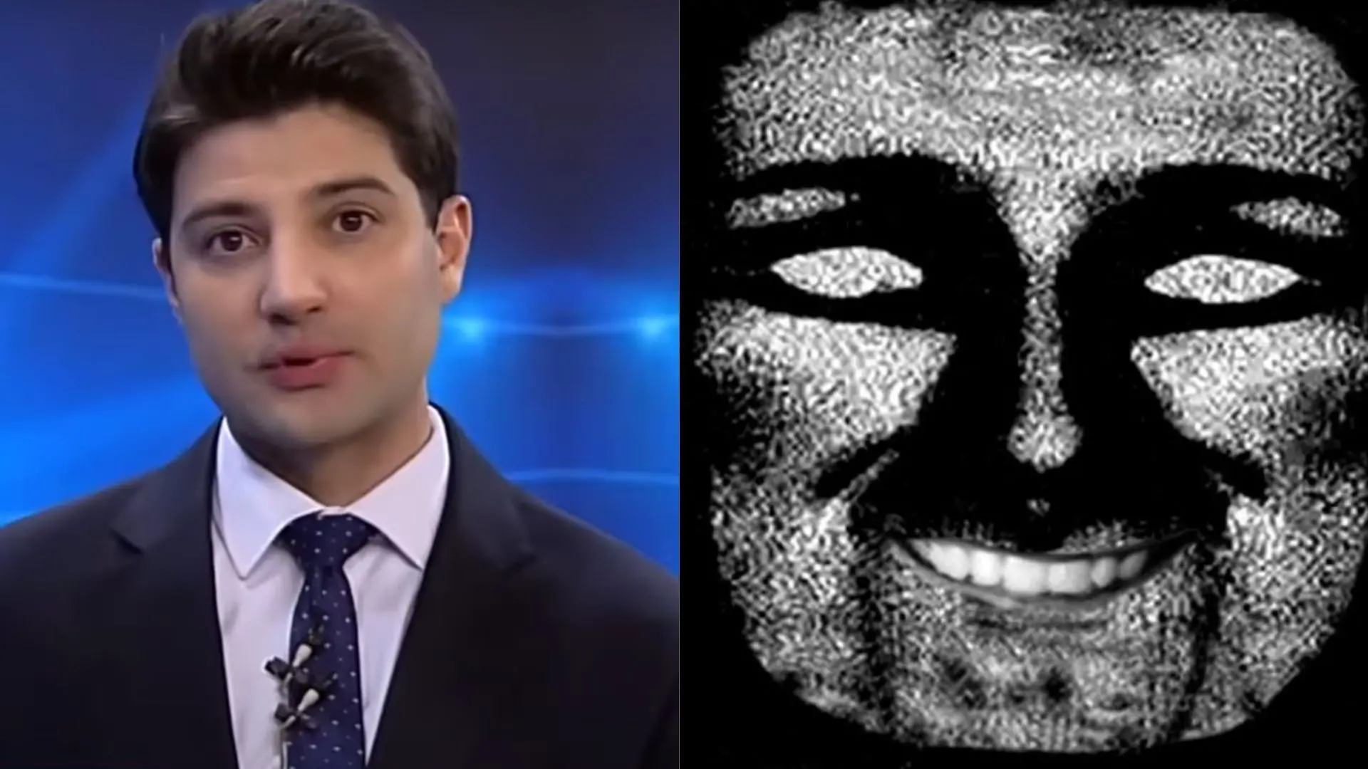 Imagem da notícia: Sinal da Record News no YouTube é interrompido por vídeo assustador; veja