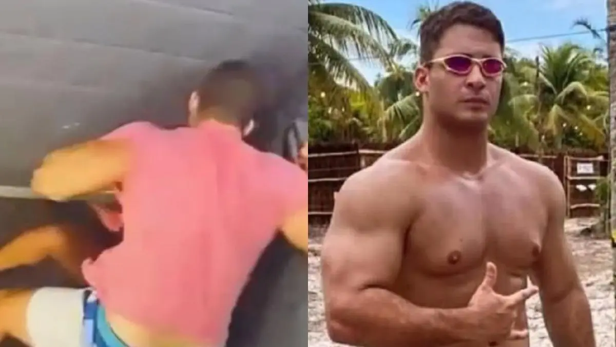 Imagem da notícia Igor Cabral jogou celular da namorada na piscina antes de dar 60 socos na vítima