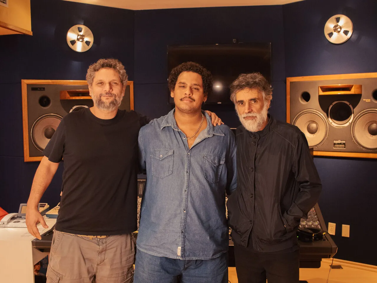 Rafael Ramos, Mateus Fazeno Rock e Fernando Catatau