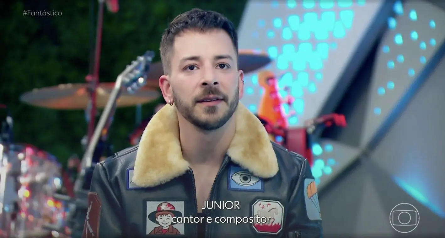 Imagem da notícia Junior Lima volta a se emocionar ao falar de doença da filha: 'Questão aflitiva'