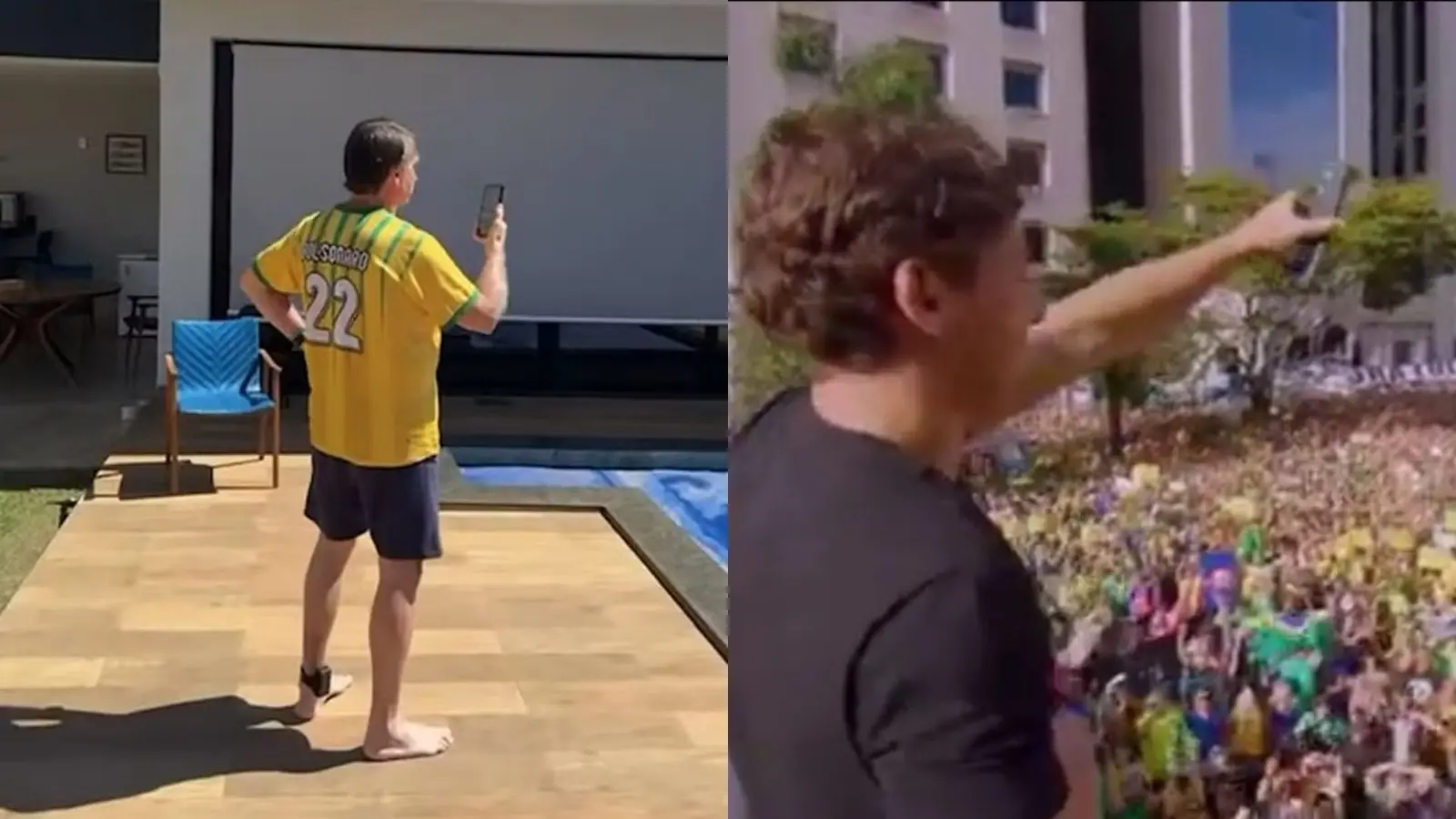 Imagem da notícia: Videochamadas com aliados e postagens com filhos influenciaram prisão de Jair Bolsonaro