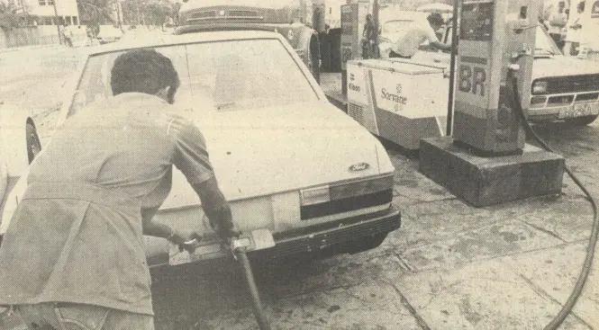 Imagem da notícia: O dia em que Fortaleza quase ficou sem gasolina