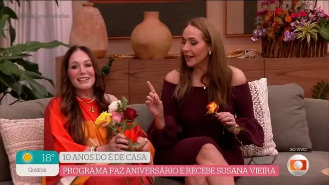Imagem da notícia: Susana Vieira chama mulher de 'idiota' em programa ao vivo; veja vídeo