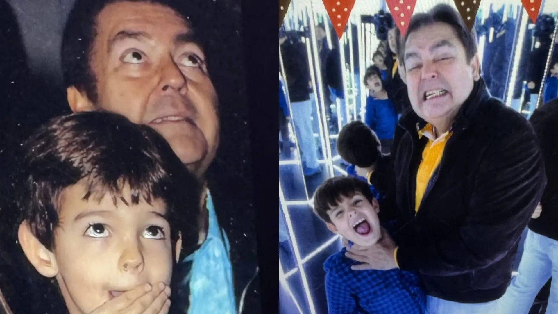 Imagem da notícia: Filho mais novo de Faustão, Rodrigo Silva homenageia o apresentador no Dia dos Pais