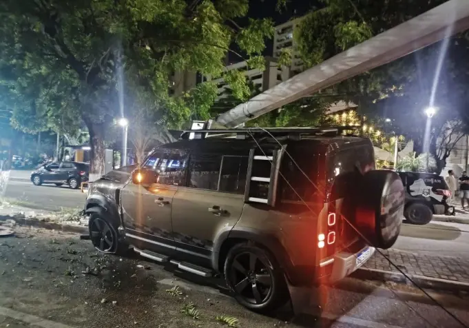 Imagem da notícia: Empresário que dirigiu alcoolizado na contramão e atropelou motociclista é solto após pagar fiança