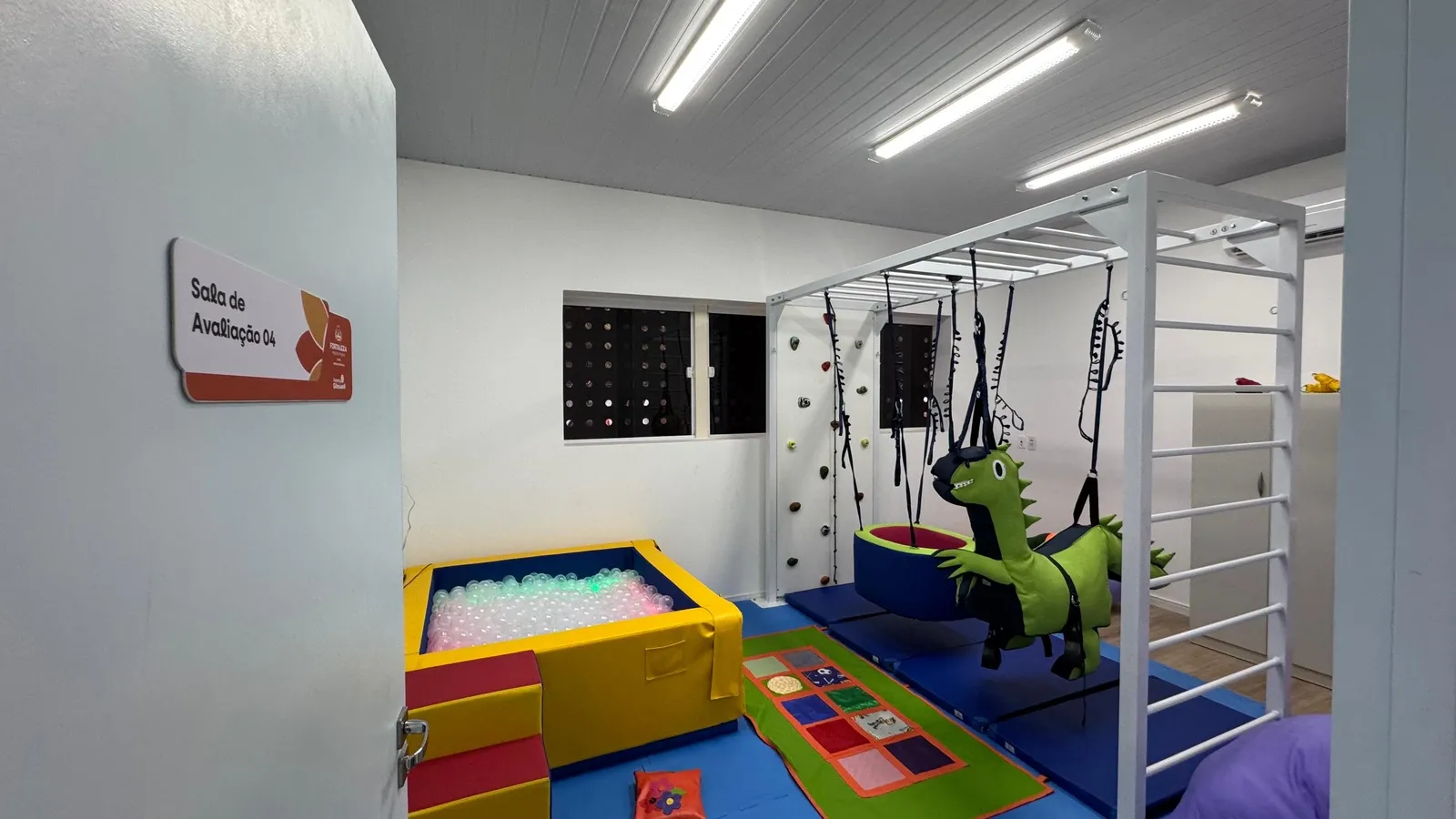 Espaços sensoriais e adaptados a crianças com neurodivergências compõem a estrutura do Centro de Diagnóstico Espaço Girassol