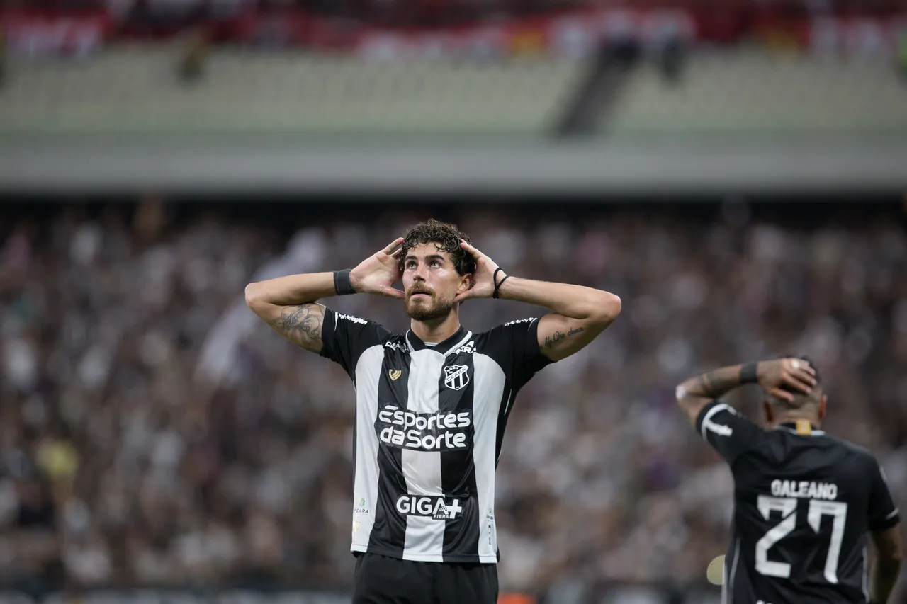O Ceará fez um bom 1º turno da Série A, estando no G10 em 13 rodadas