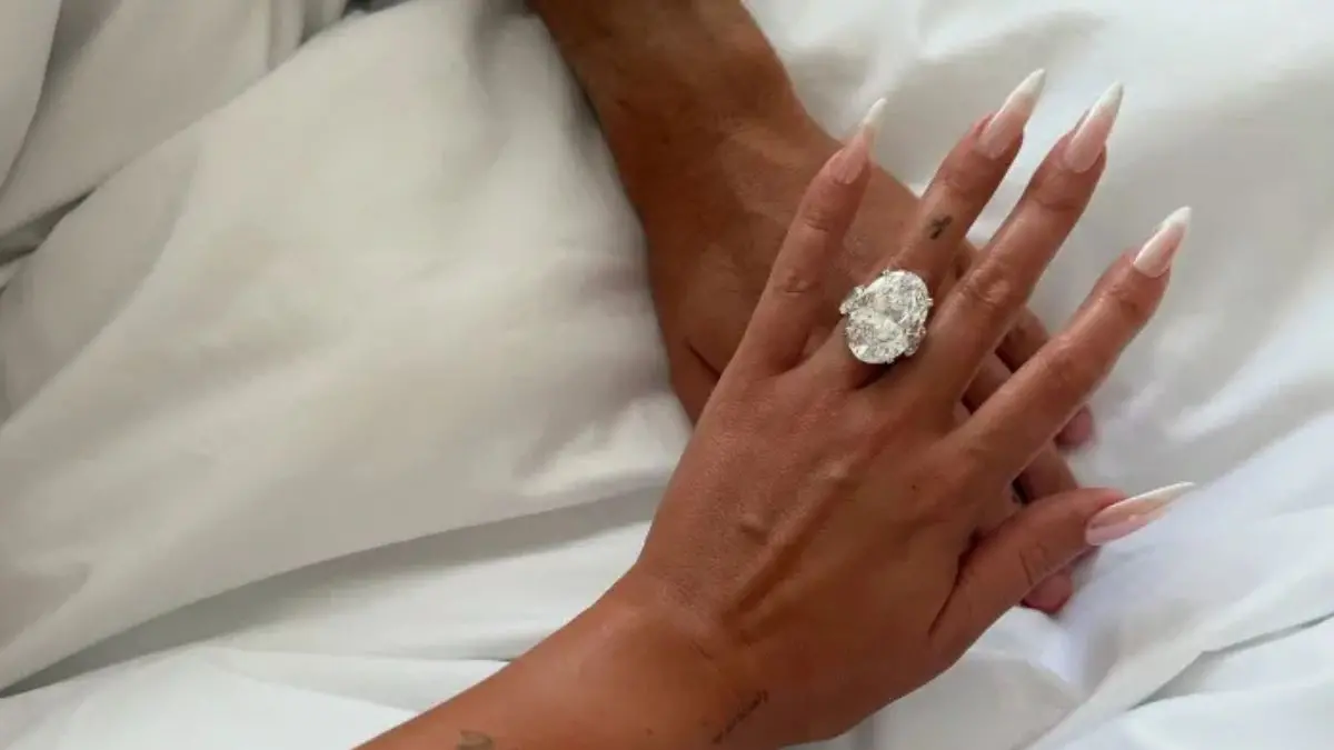 Imagem da notícia Anel de diamantes de Georgina Rodríguez pode valer até 5 milhões de dólares
