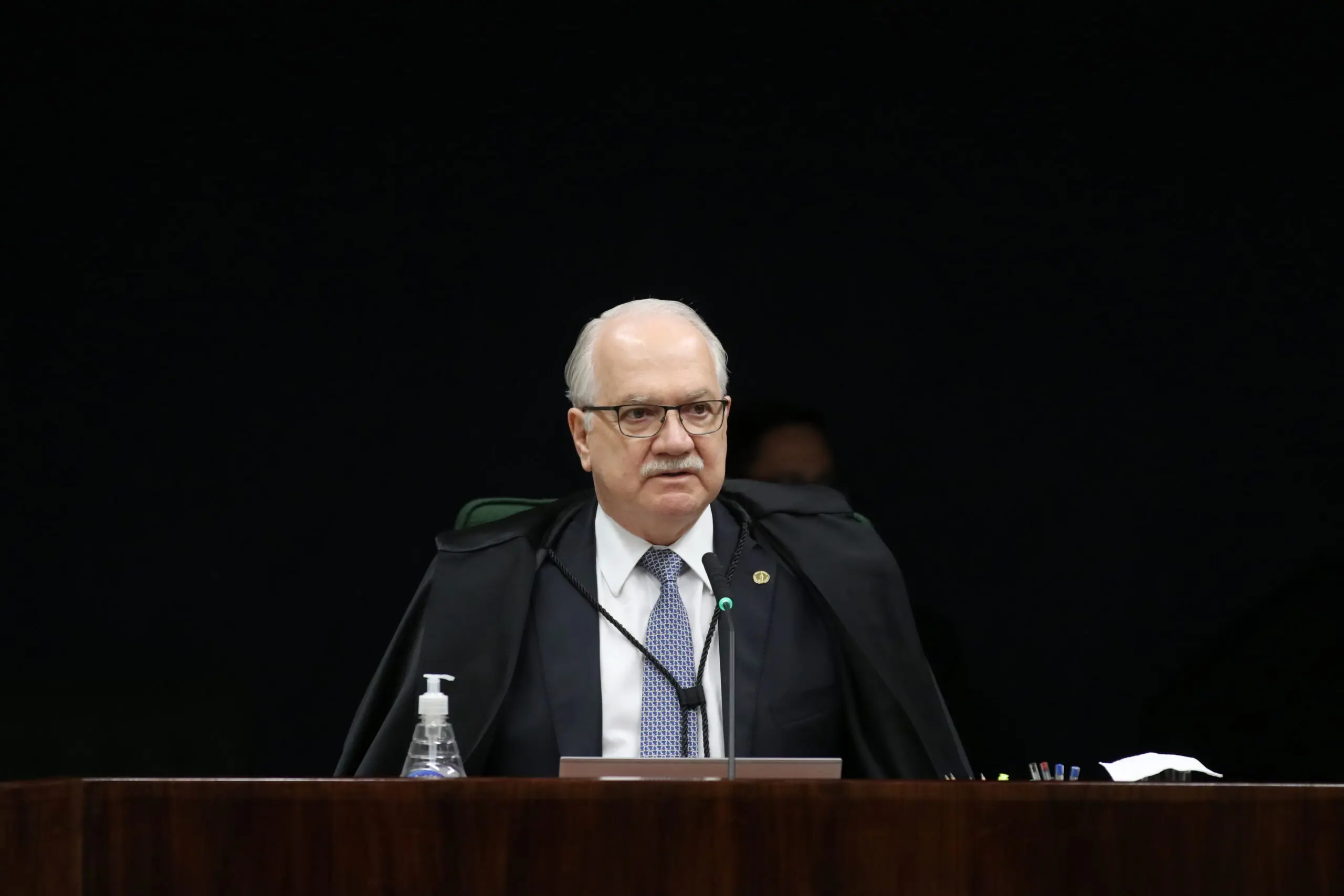 Imagem da notícia: Ministro Edson Fachin é eleito presidente do STF e assume em setembro; Moraes será vice