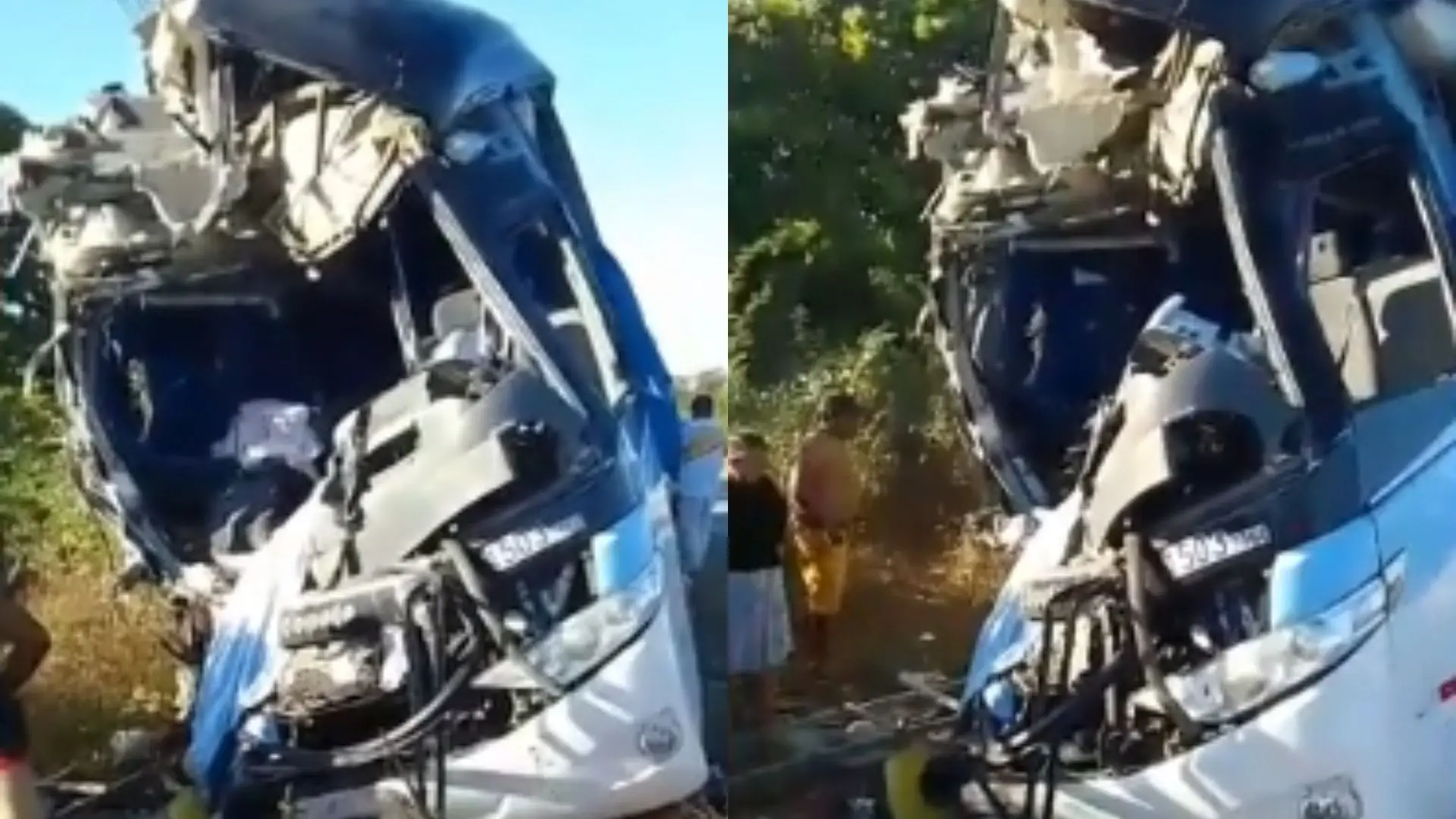 Imagem da notícia: Duas universitárias morrem em acidente de ônibus na cidade de Marco, no CE