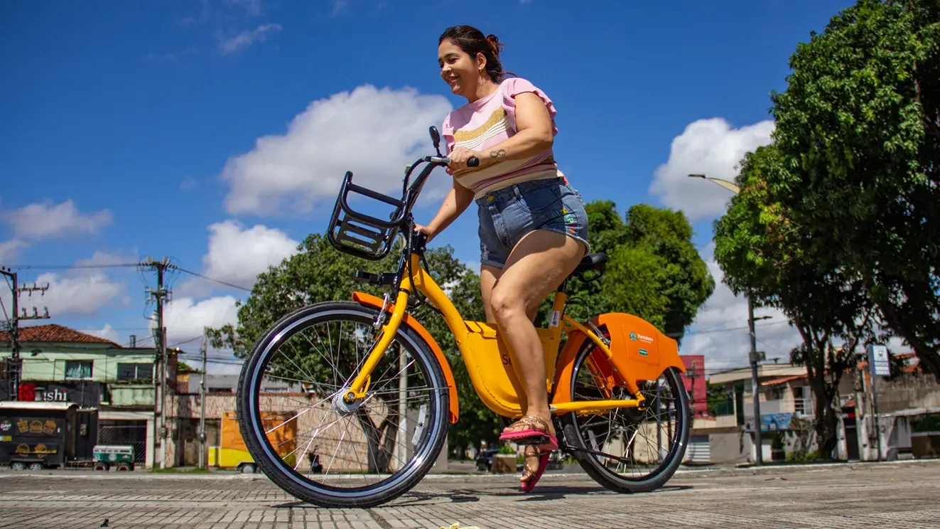 Imagem da notícia: Bicicletar em Fortaleza terá acesso gratuito nesta terça-feira (19), Dia Nacional do Ciclista
