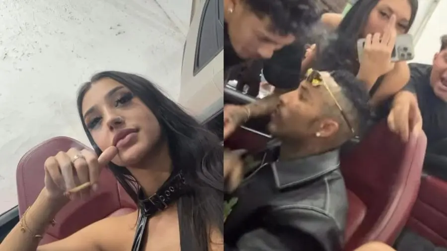 Imagem da notícia Bia Miranda diz que não se feriu no acidente e vai pagar por dano em carro atingido: 'Isso é lixo' 