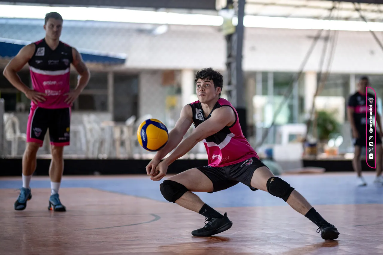 O Norde Vôlei manteve uma base de jogadores, mas também se reforçou com nomes conhecidos no cenário do voleibol brasileiro