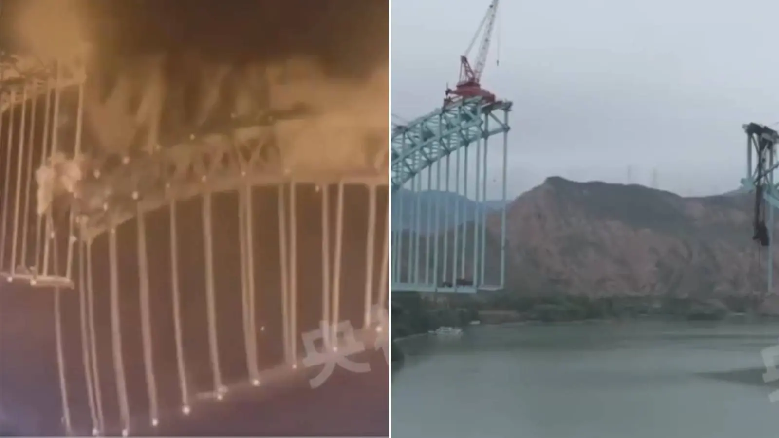 Imagem da notícia Ponte em construção desaba e deixa mortos e desaparecidos na China; veja vídeo
