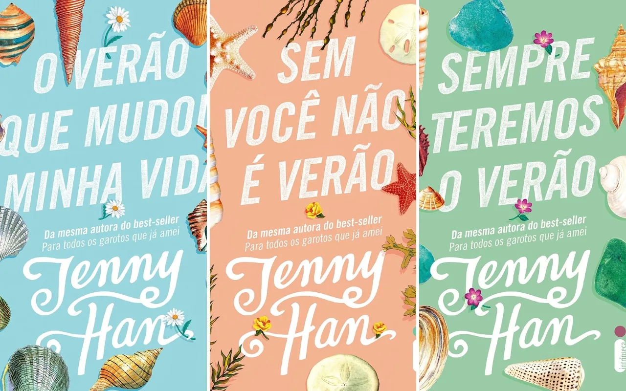 Livros acompanham o triângulo amoroso entre Belly, Conrad e Jeremiah