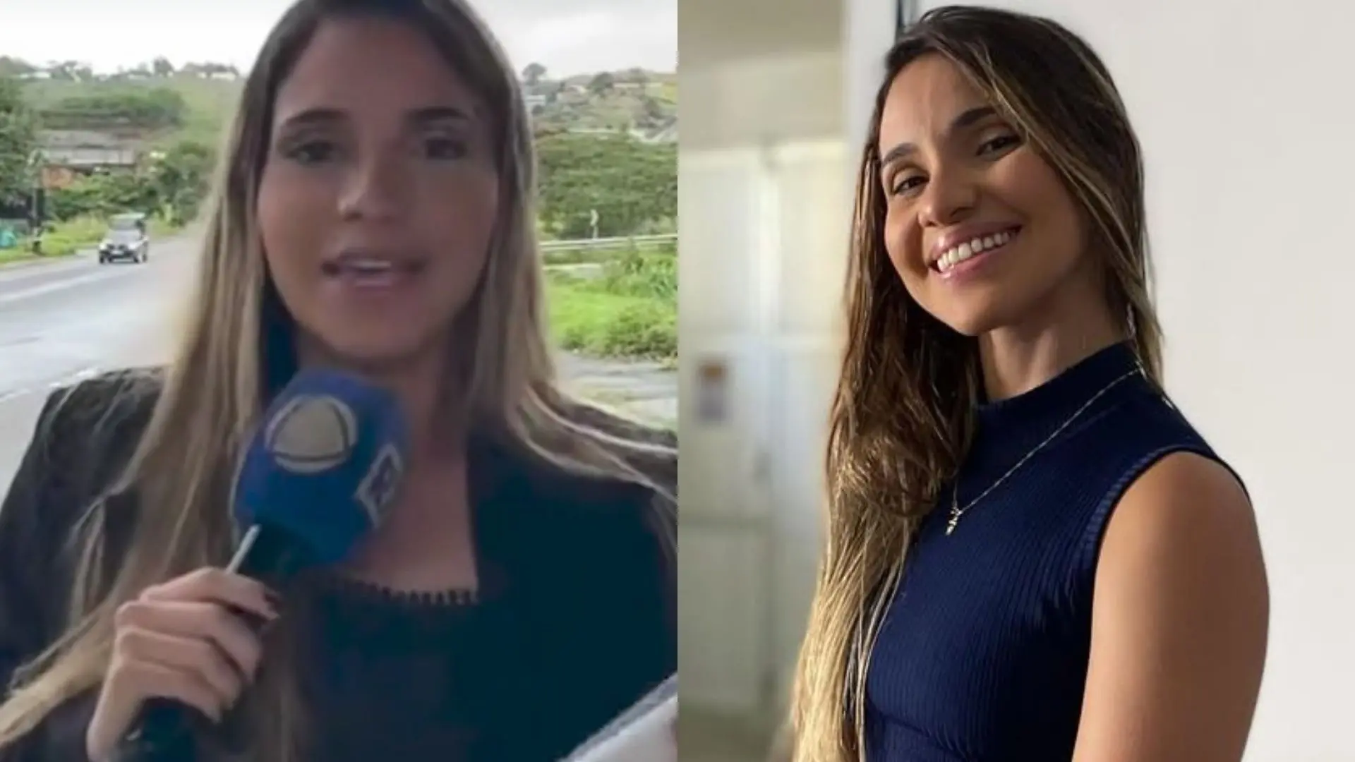Imagem da notícia Repórter da Record entra em trabalho de parto durante ao vivo: 'Deixa eu me despedir'
