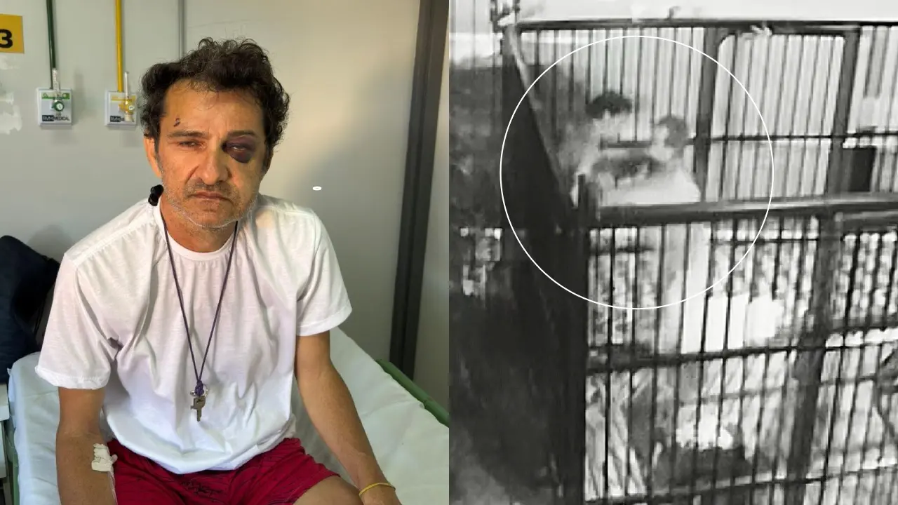 Imagem da notícia: Homem que agrediu entregador com socos e chutes registra B.O e acusa vítima de estar 'estressada'
