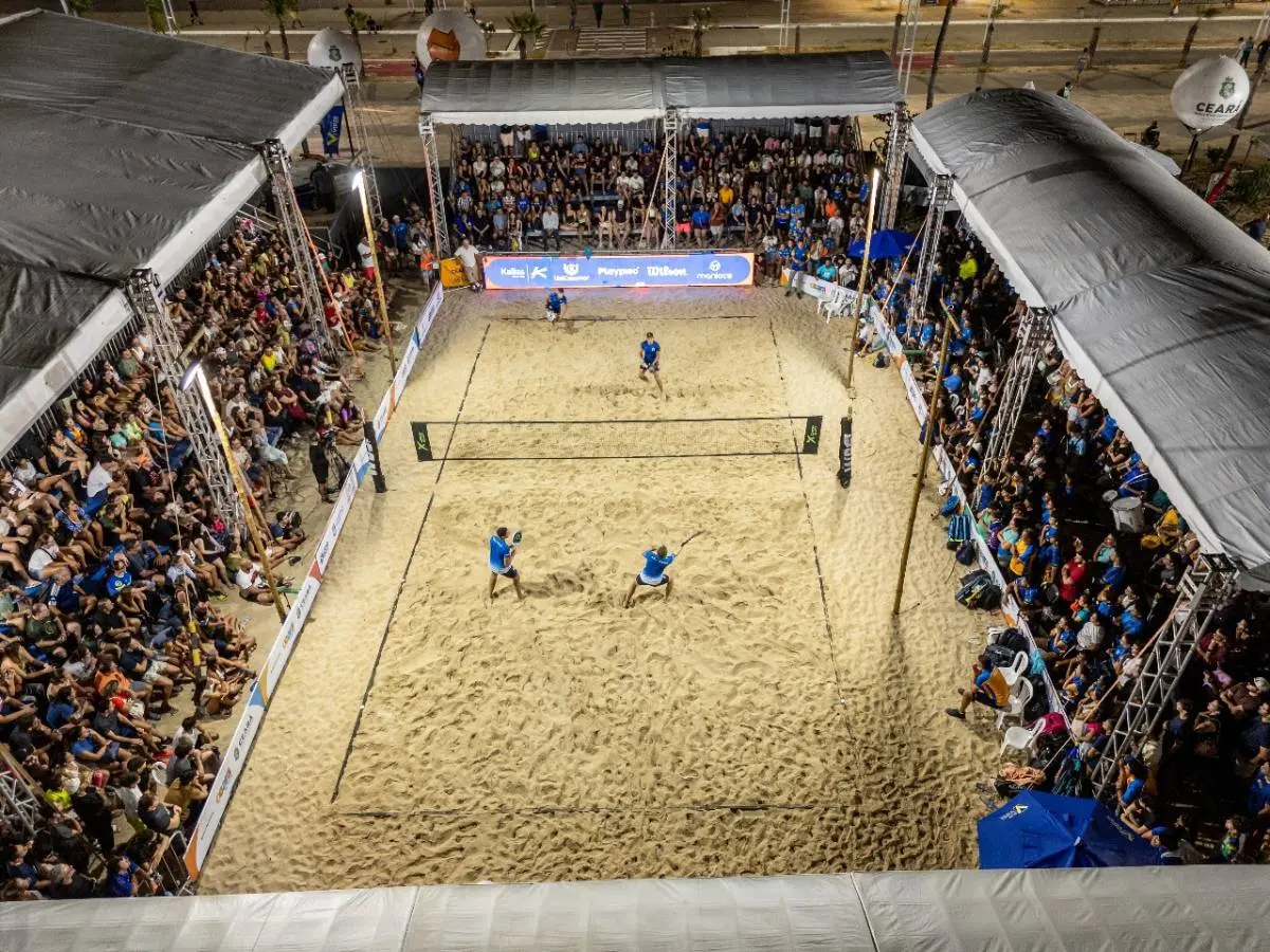 Imagem da notícia: Torneio nacional de Beach Tennis projeta movimentar R$ 35 milhões em Fortaleza