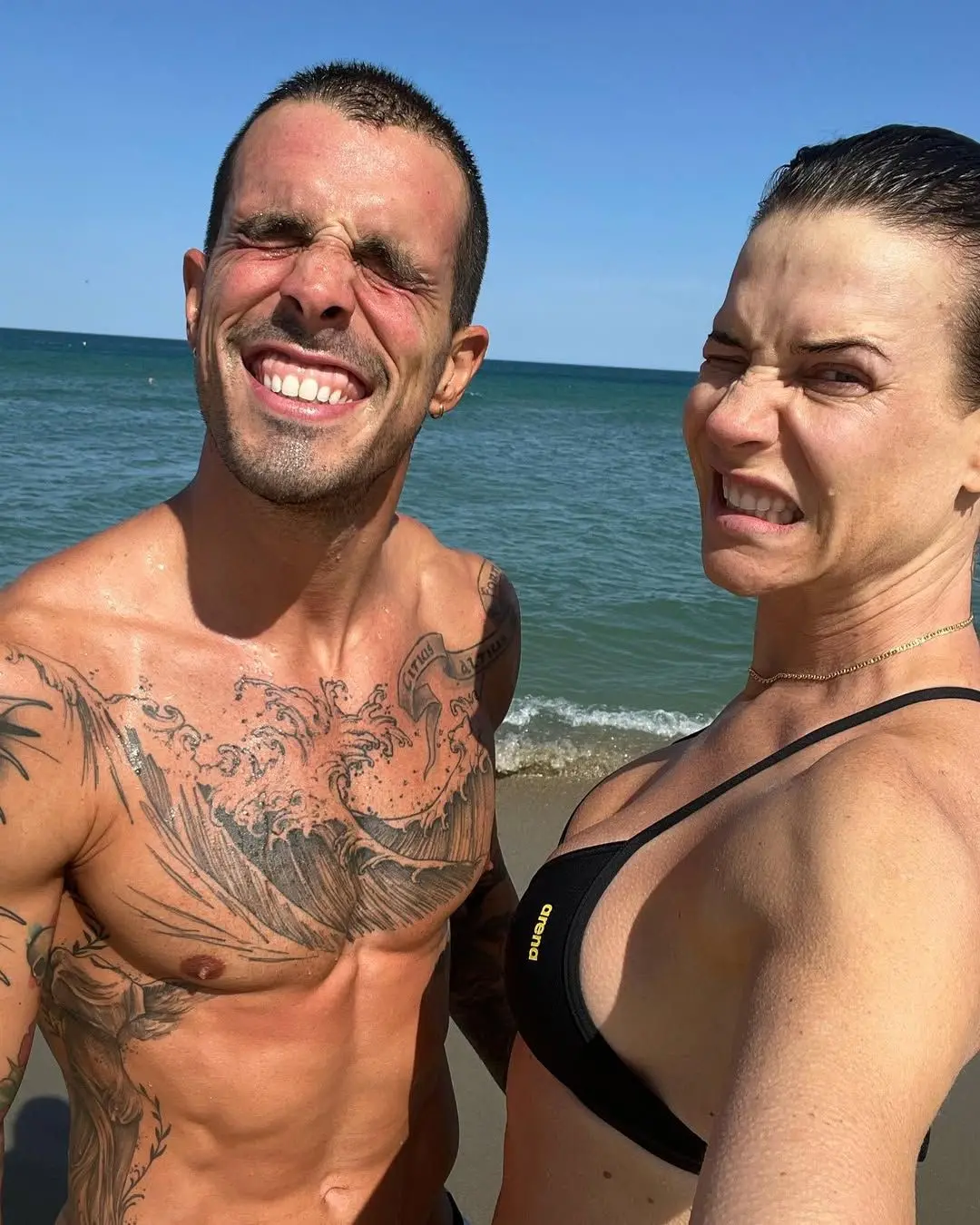 Imagem da notícia Michelle Lenhardt e Bruno Fratus terminam casamento