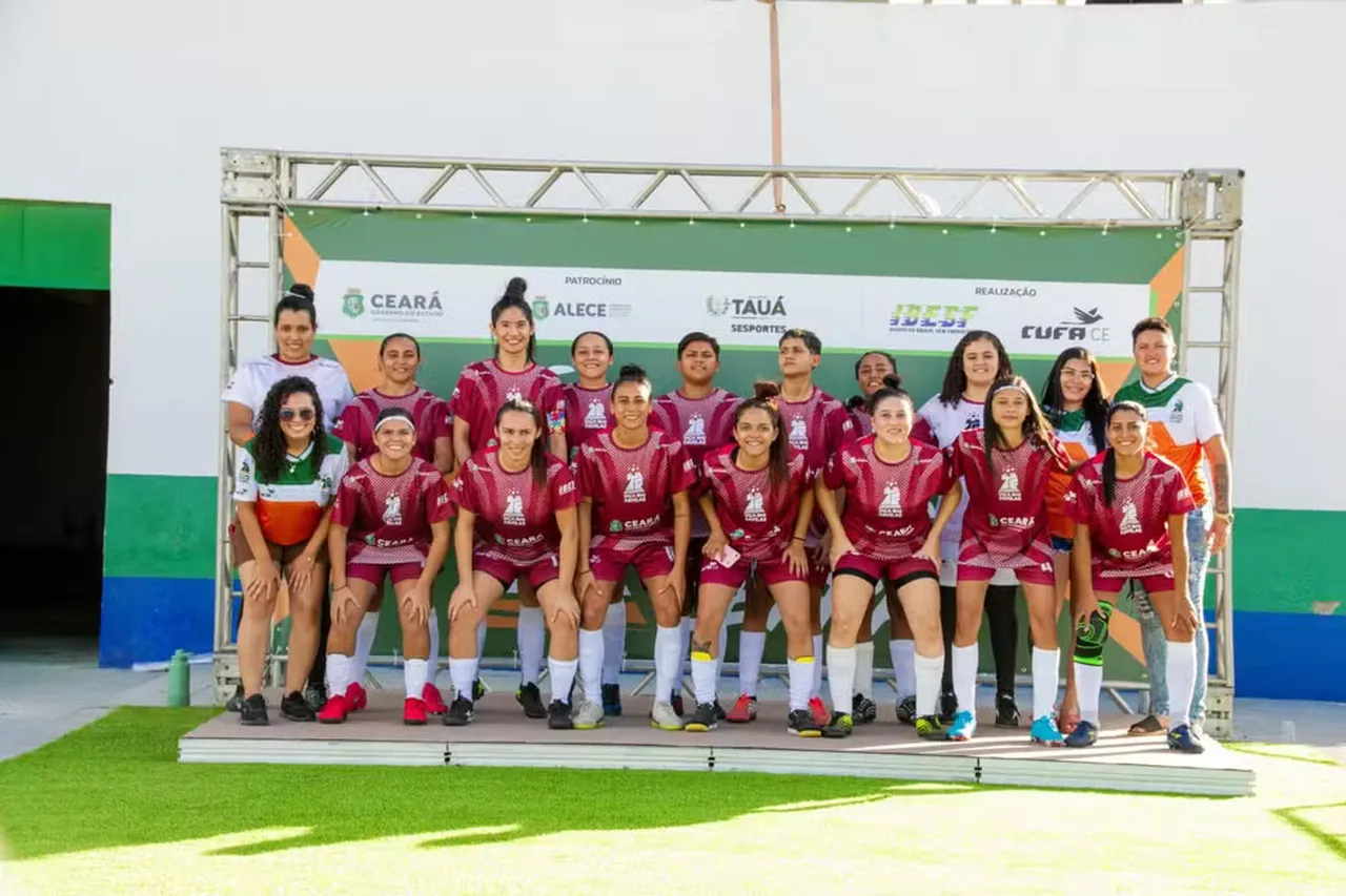 Equipe de Santo Antônio de Sobral, finalista da Taça das Favelas / CE