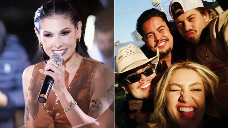 Imagem da notícia Ana Castela comenta foto de Zé Felipe com Duda Bertelli: 'Sejam felizes'