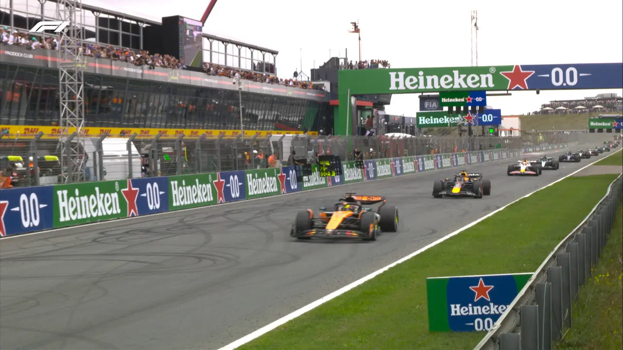 Imagem da notícia Oscar Piastri vence GP da Holanda de  Fórmula 1