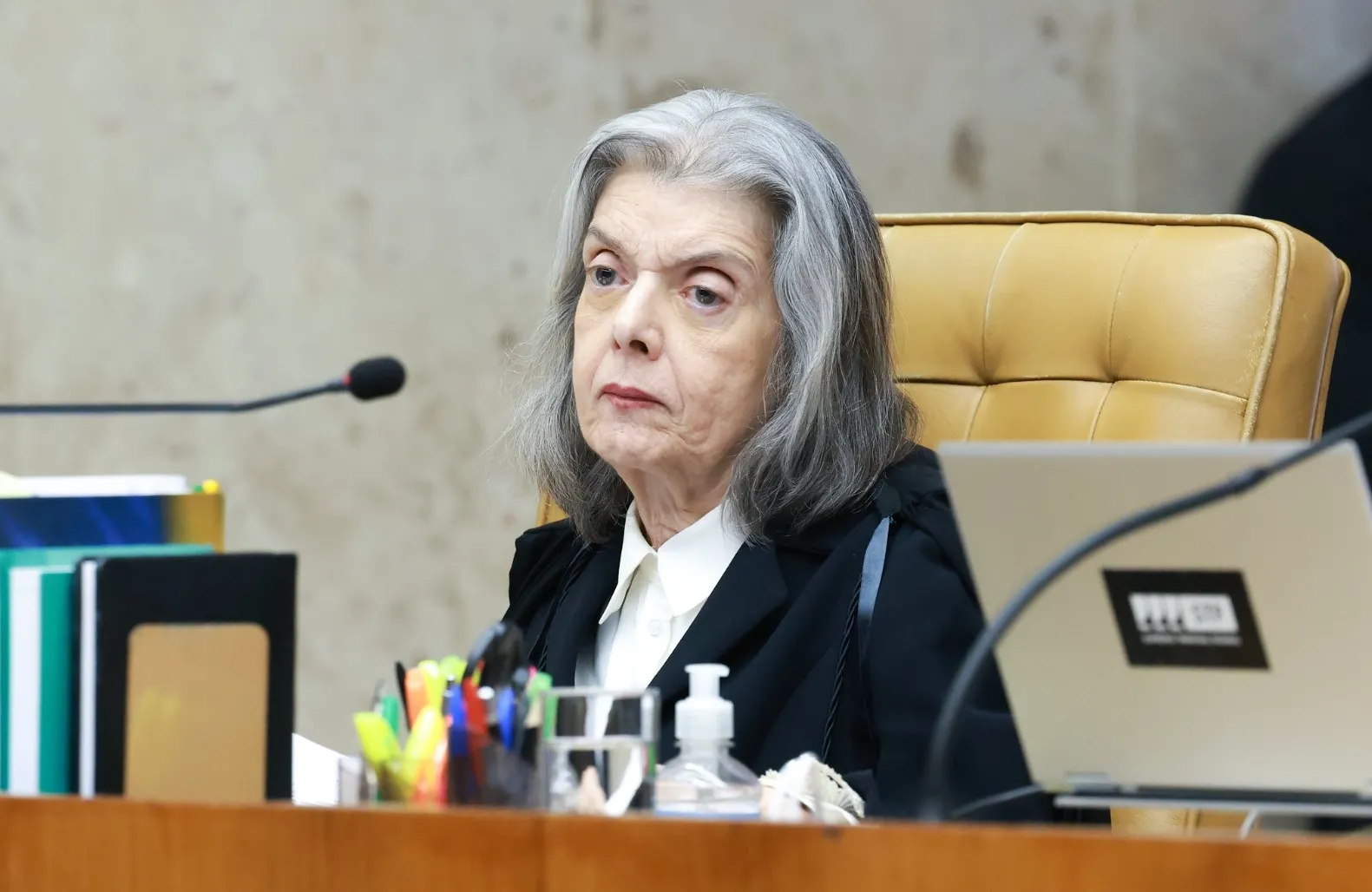 A ministra Cármen Lúcia é a única mulher da Corte atualmente