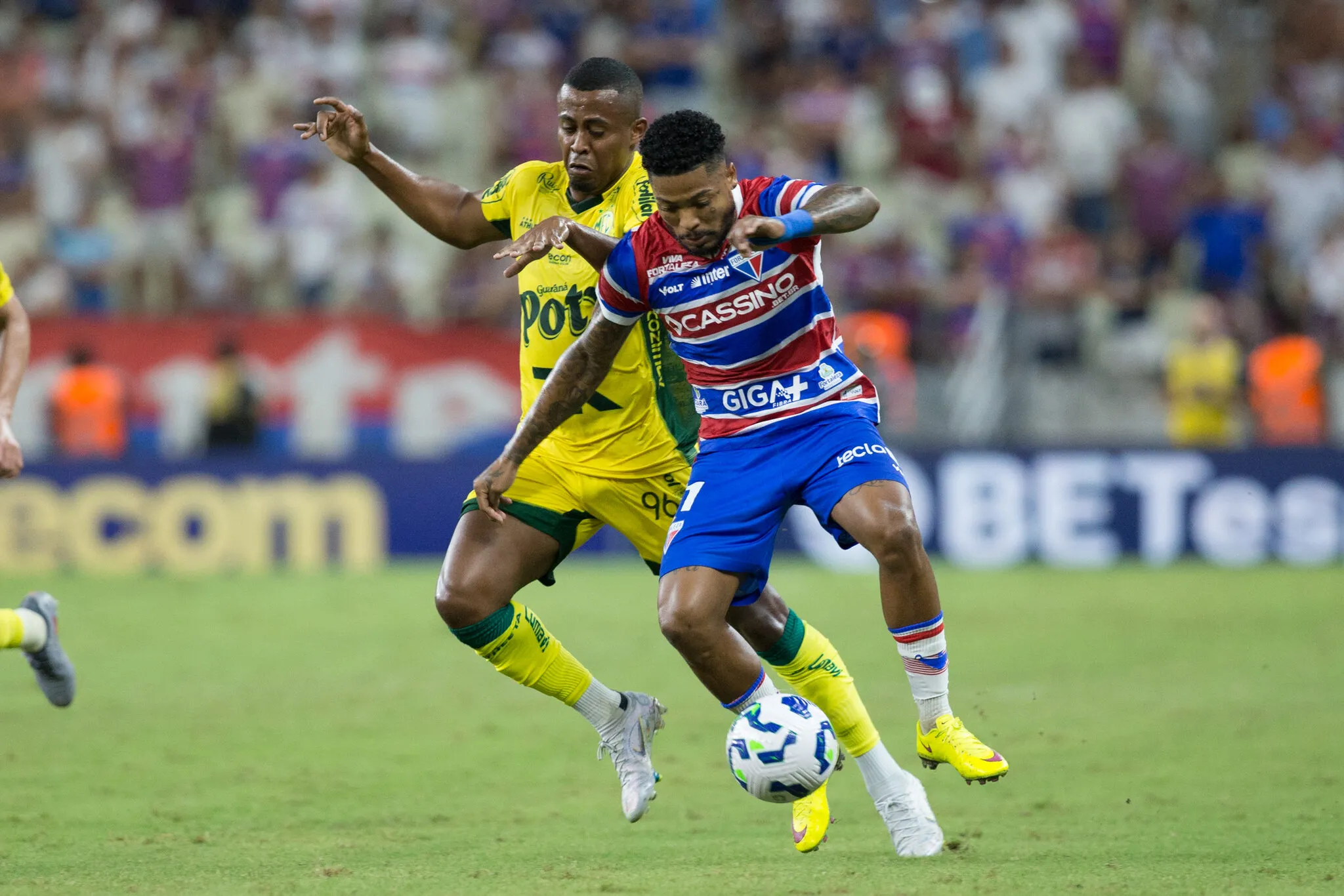 Marinho durante Fortaleza x Mirassol na Série A do Brasileirão