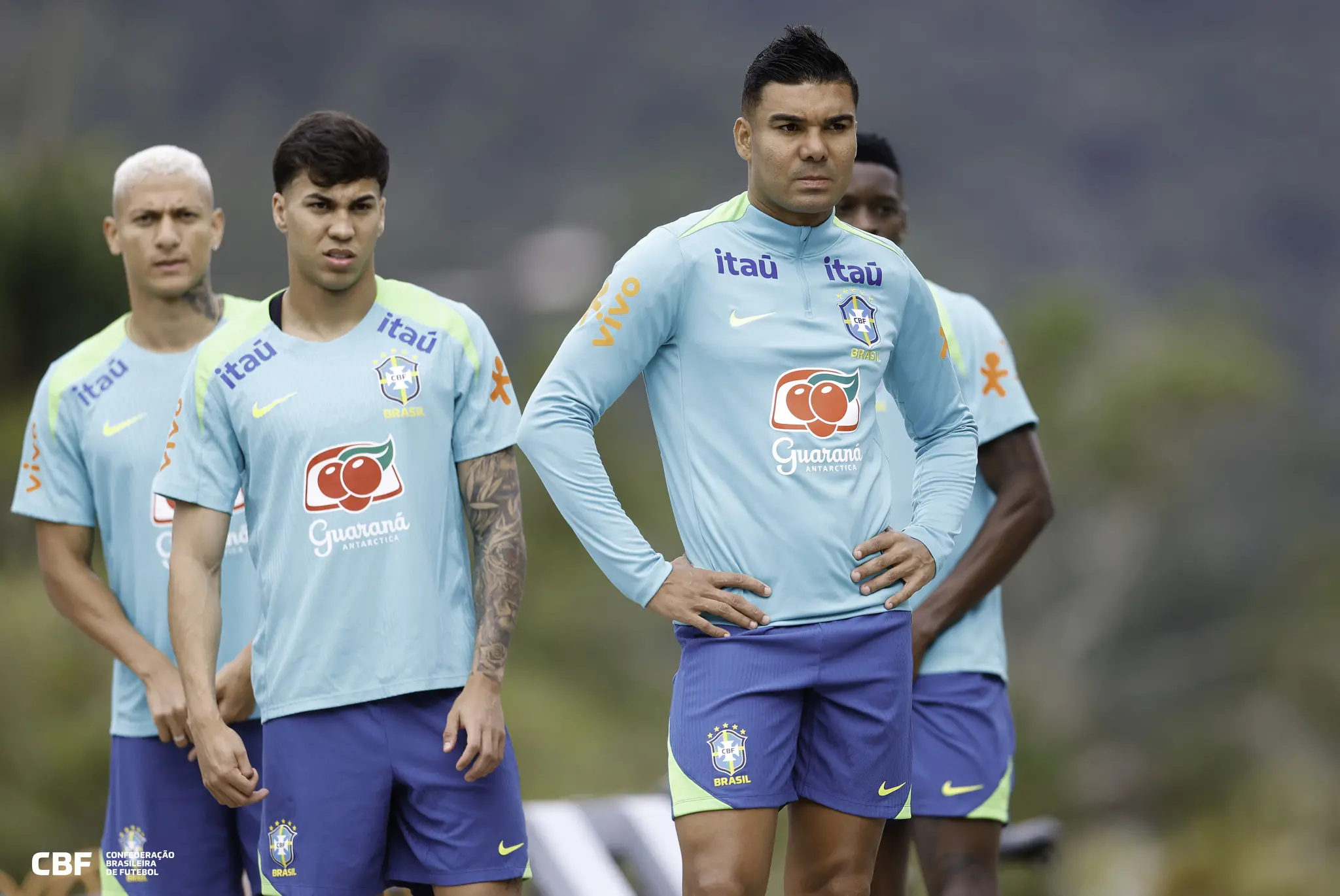 Imagem da notícia Ancelotti fará mudanças na Seleção Brasileira contra o Chile; veja provável escalação