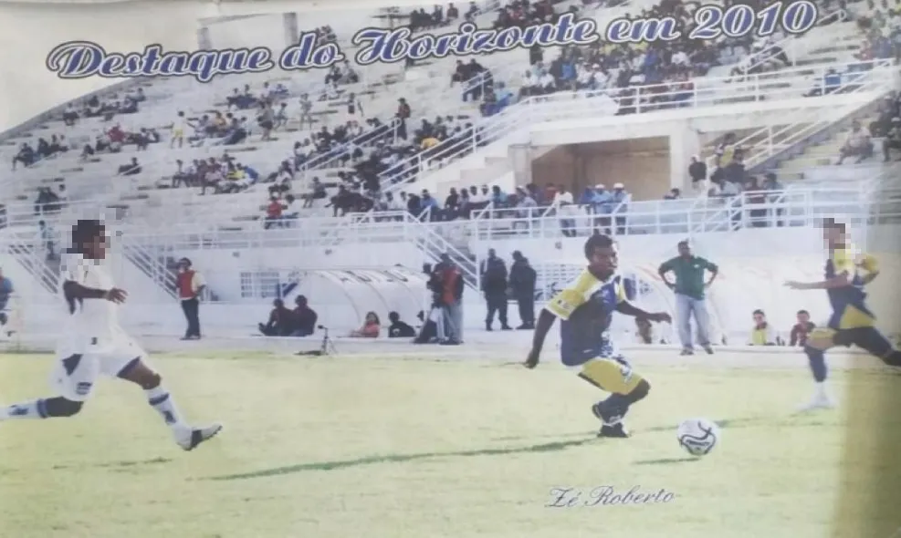 Zé Roberto em atuação no futebol cearense, em 2010. Após 15 anos, ele é apontado pela Polícia Civil como um chefe de uma facção criminosa