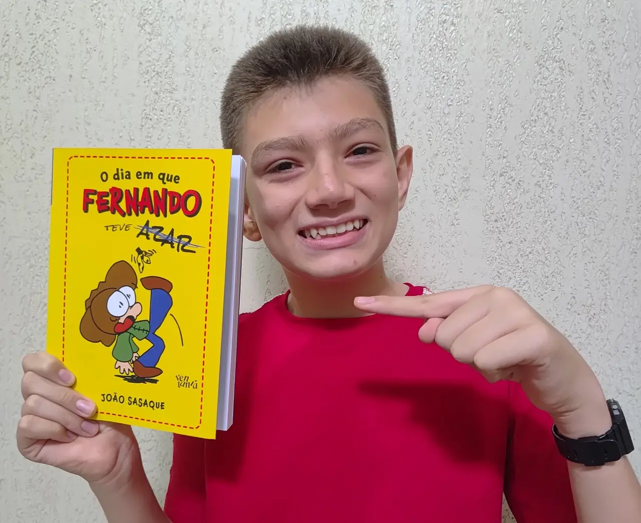 Imagem da notícia: Inspirado em ‘Diário de um Banana’, cearense de 12 anos lança livro sobre autismo e o poder da amizade