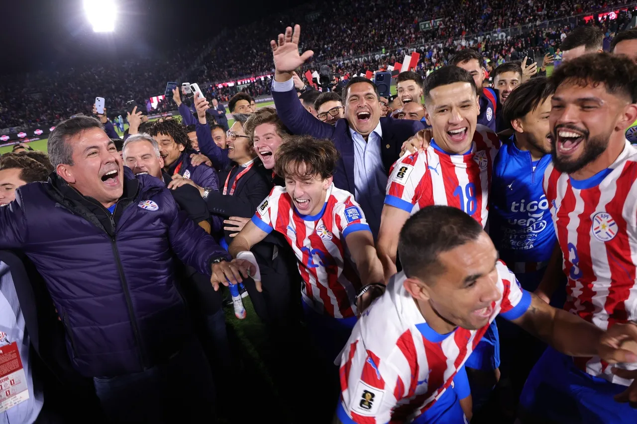 O Paraguai fez a festa em casa com a classificação para a Copa do Mundo após empate com o Equador