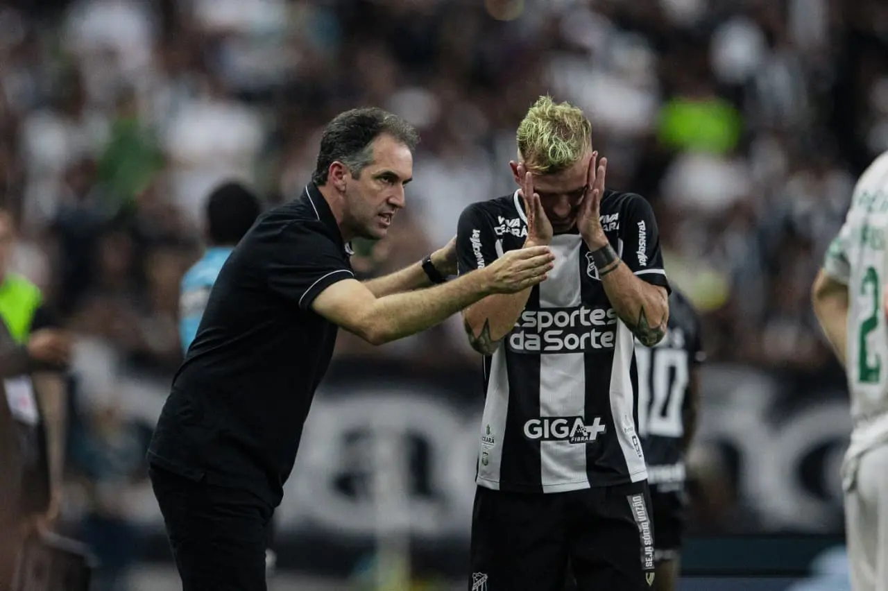Imagem da notícia Ataque do Ceará passa por dificuldades e time não marca gols há três jogos