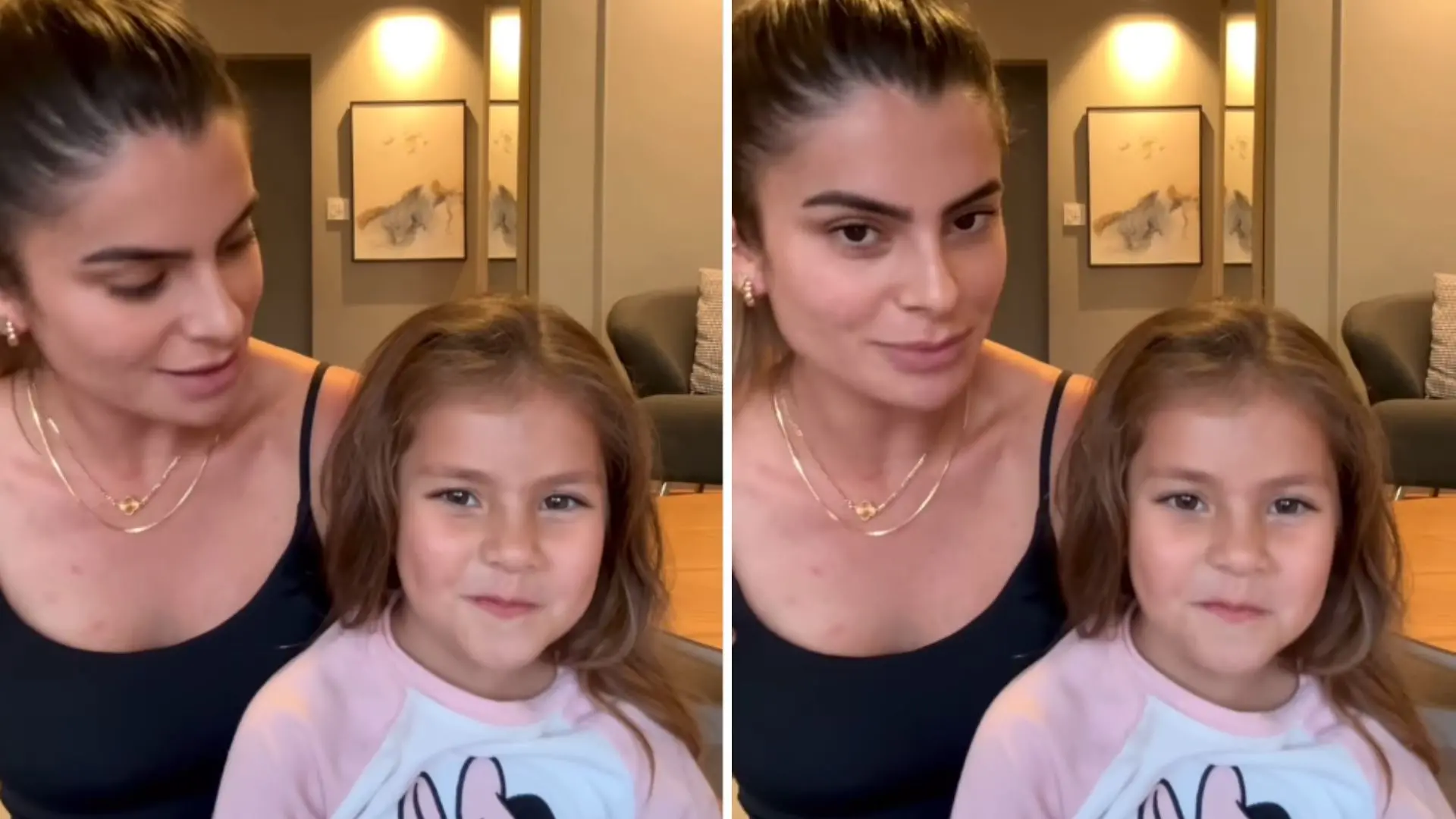 Imagem da notícia Mãe e filha viralizam ao transformar frases agressivas em mensagens de afeto: 'Outra forma de educar'