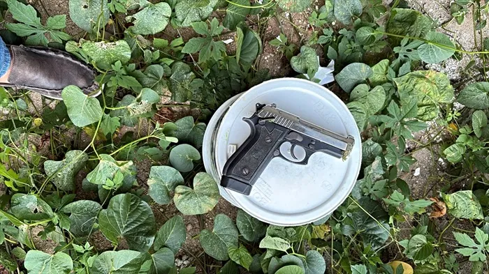 Os suspeitos ainda teriam tentado 'se livrar' da arma