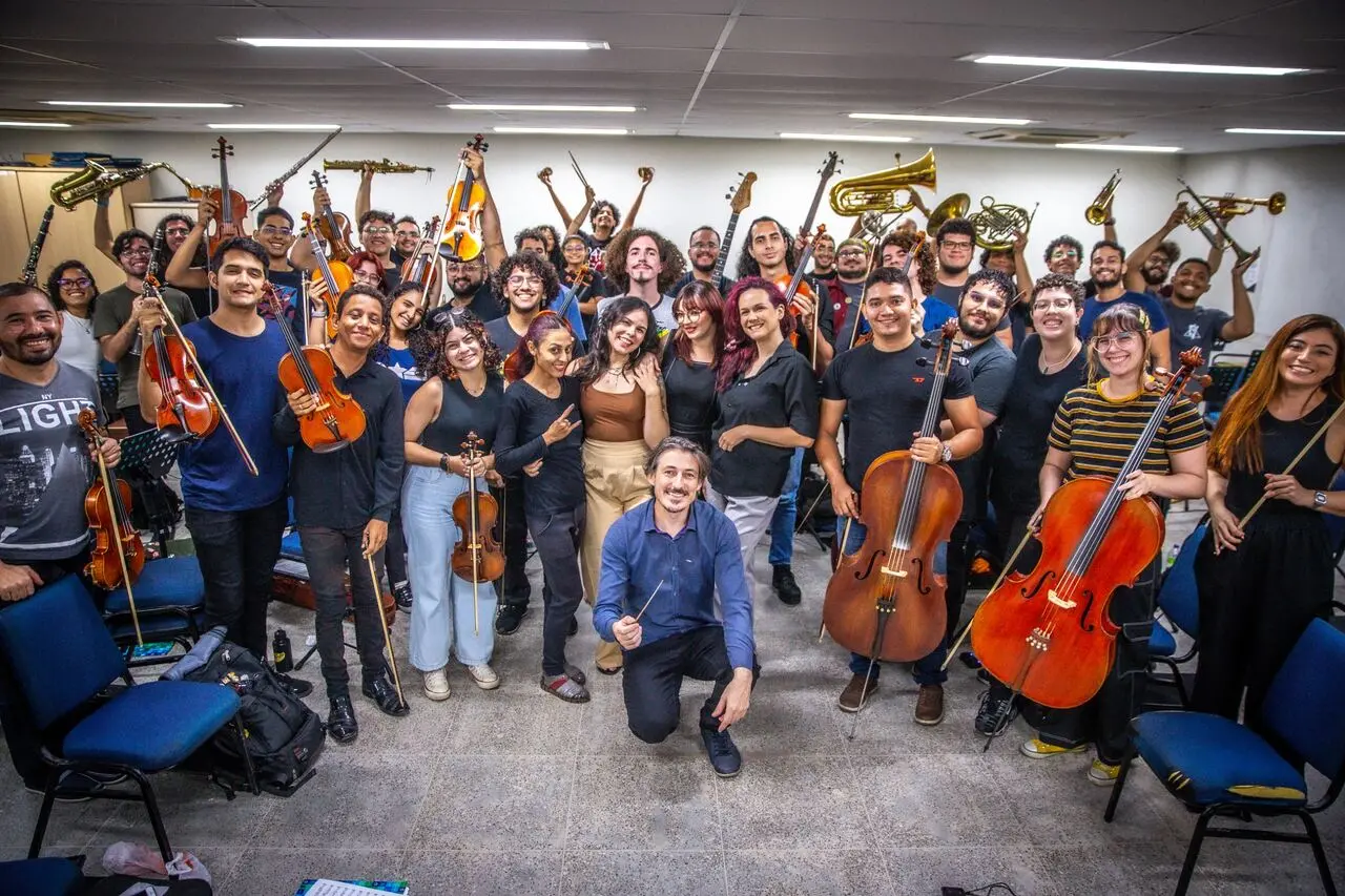 Imagem da notícia: Orquestra Sinfônica da UFC completa 10 anos com espetáculo pop e aposta na democratização da música