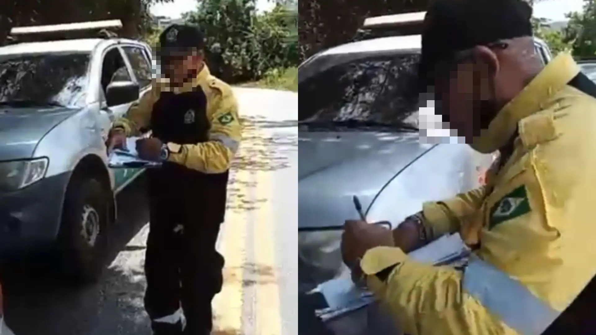 Imagem da notícia: Agente do Detran-CE faz suposta ultrapassagem indevida e xinga homem que repreendeu ação