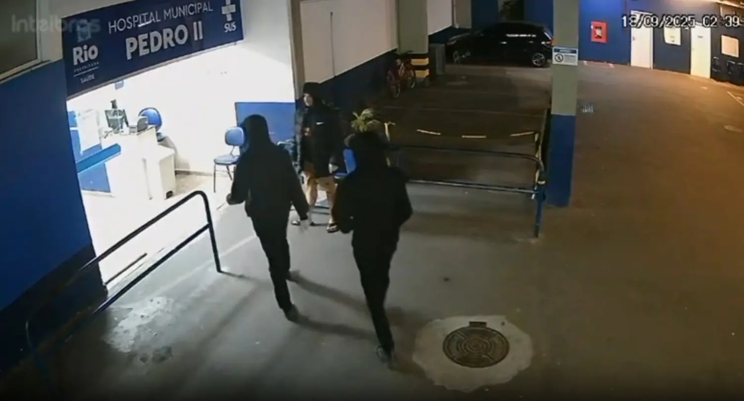 Imagem da notícia: Homens armados invadem hospital no Rio de Janeiro em busca de paciente baleado