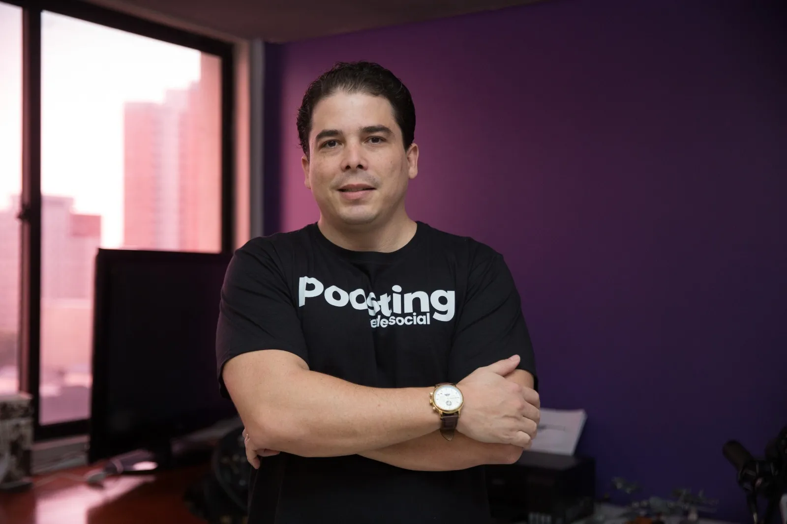 Afonso Alcântara, fundador da Poosting