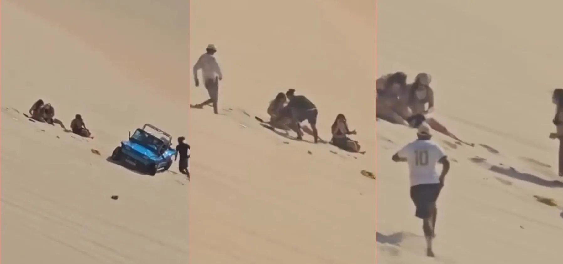 De acordo com a Prefeitura de Aracati, o buggy em que as turistas estavam fazendo o passeio circulava irregularmente na área.